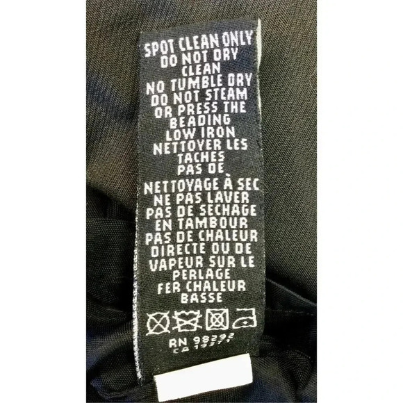 Tibi New York Womens Black Real Feathers Cap Sleeves Mini Dress Size 0 - Picture 9 of 11